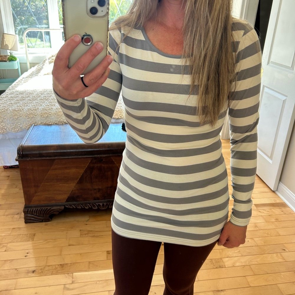 Small Matilda Jane Striped Long Sleeve Top